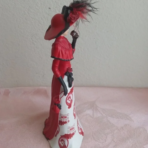 COCA-COLA Pure Radiance Lady Figurine Hamilton Collection #1063 - Picture 4 of 10